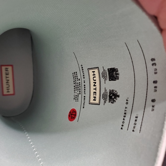 Hunter Printed Rubber Rain Boots - Picture 7 of 9